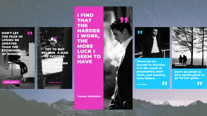 Quotes Instagram Stories | MGRT Premiere Pro template preview