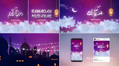 Ramadan & Eid Opener Ramadan Free Templates template preview