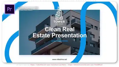 Real Estate Agency - Properties Presentation Premiere Pro template preview