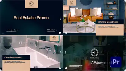 Real Estate For Premiere Pro Premiere Pro template preview
