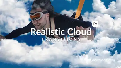 Realistic Cloud Transitions for Premiere Pro Premiere Pro template preview