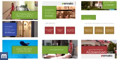 Remarket - Multi-Purpose Presentation Template Video Displays template preview