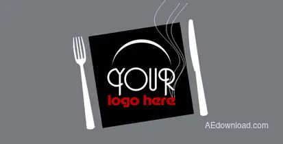 Restaurant theme Video Displays template preview