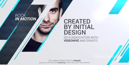 Rock In Motion Video Displays template preview