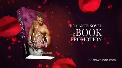 Romance Book Promotion Video Displays template preview