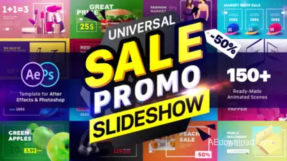 Sale Video Displays template preview