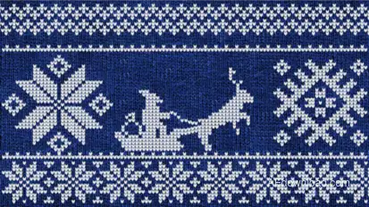 Scandinavian Christmas Video Displays template preview