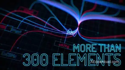 Sci-fi Interface HUD Pack 2 Video Displays template preview