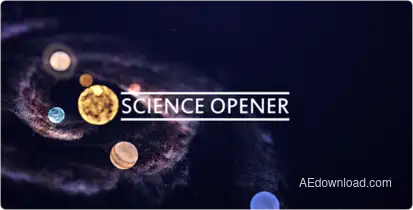 Science Opener Video Displays template preview