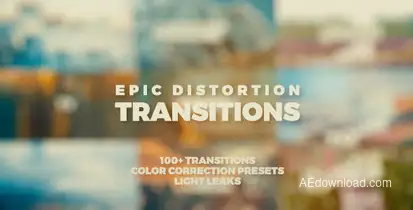 Seamless Transitions Premiere Pro template preview