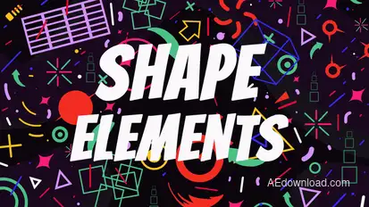 Shape Elements Openers template preview