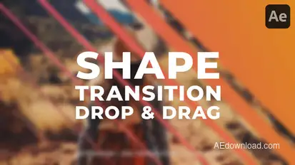 Shape Transition Elements template preview