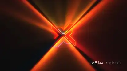 Shining Logo Reveal Premiere Pro template preview