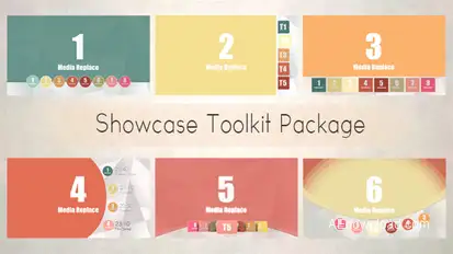 Showcase Toolkit Package Video Displays template preview