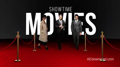 Showtime I Cinema Promo Video Displays template preview