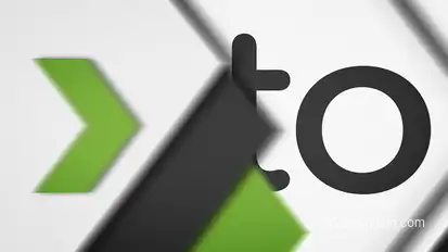 Simple And Clean Logo Reveal Video Displays template preview