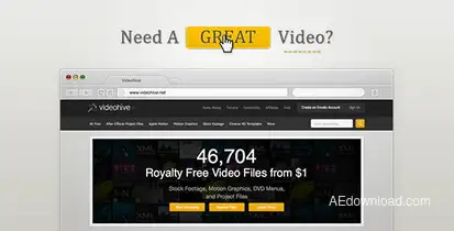 Simple Website Promo Video Displays template preview