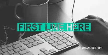 Simply Design Lower Thirds Video Displays template preview