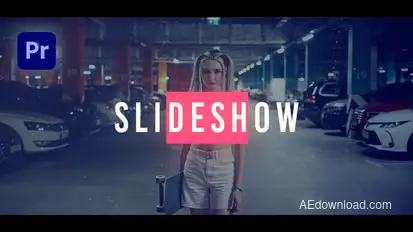 Slideshow - Dynamic Slideshow Premiere Pro template preview