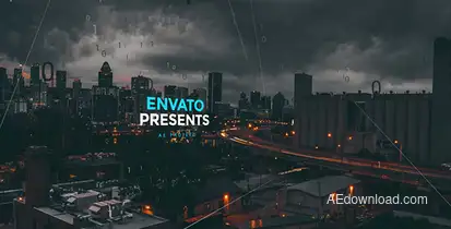 Slideshow Technology Video Displays template preview