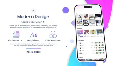 Smart App Slideshow Video Displays template preview