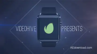Smart Watch App Video Displays template preview