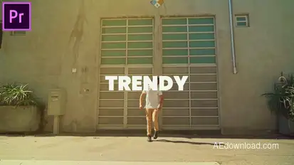 Smooth Opener MOGRT for Premier Pro Premiere Pro template preview