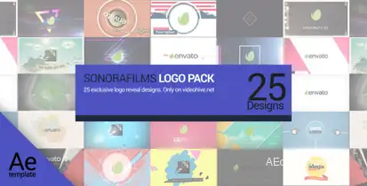 Sonorafilms Logo Pack Video Displays template preview