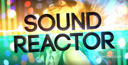 Sound Reactor Titles & Lower Thirds Video Displays template preview