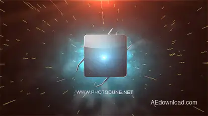 Space Logo Video Displays template preview