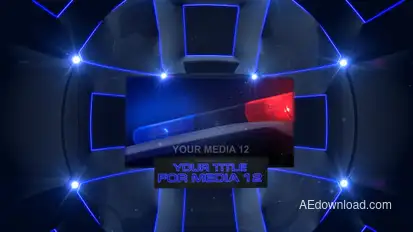 SPHERE Video Displays template preview