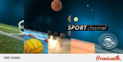 Sport Channel Video Displays template preview