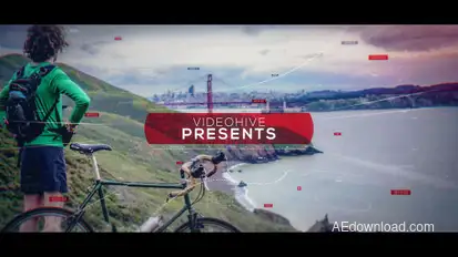 Sport Glitch Slideshow Video Displays template preview