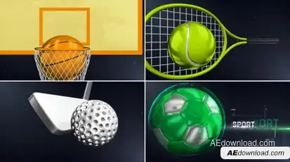 Sport Opener  Package Video Displays template preview