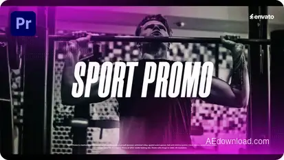 Sport Promo For Premiere Pro Premiere Pro template preview