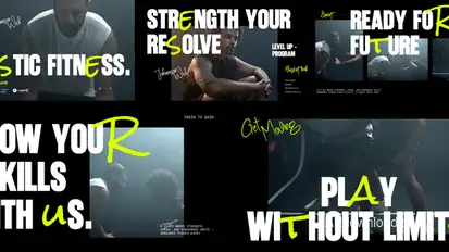 Sport Promo Openers template preview