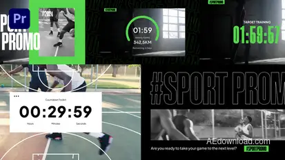 Sport Promo Premiere Pro Premiere Pro template preview