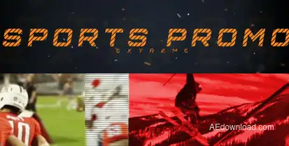 Sports Promo Video Displays template preview