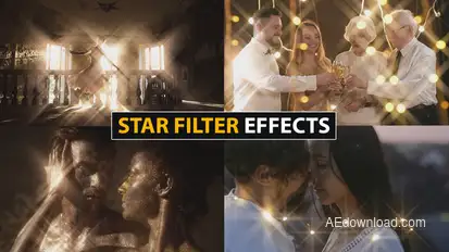 Star Filter Effects | Premiere Pro Premiere Pro template preview