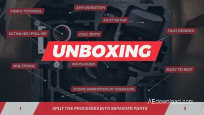 Step By Step - Unboxing Video Displays template preview