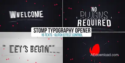 Stomp Opener Video Displays template preview