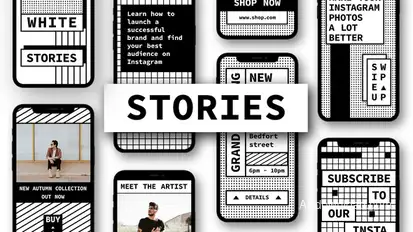 Stories Video Displays template preview