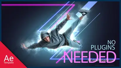 Street Dance Video Displays template preview