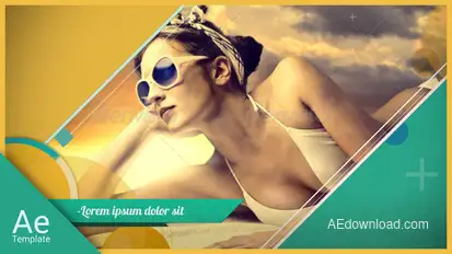 Summer Promo Pack Video Displays template preview