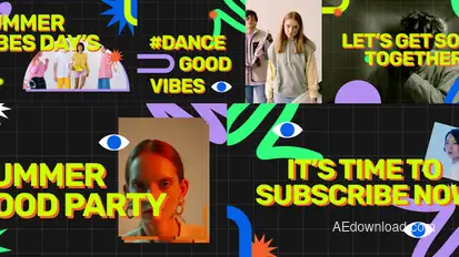 Summer Promo Premier Pro Premiere Pro template preview