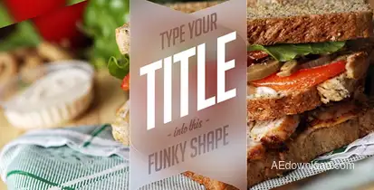 Sunny Day Titles Video Displays template preview