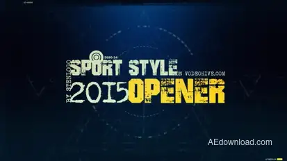 Super Sport Video Displays template preview