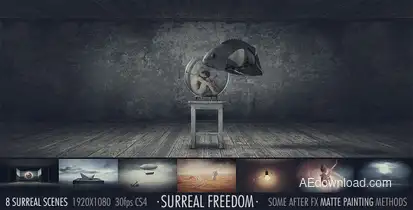 Surreal Freedom Openers template preview