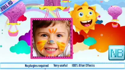 Sweet memories Video Displays template preview