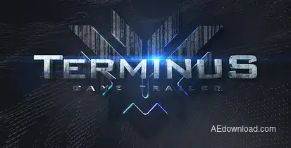 Terminus Game Trailer Video Displays template preview